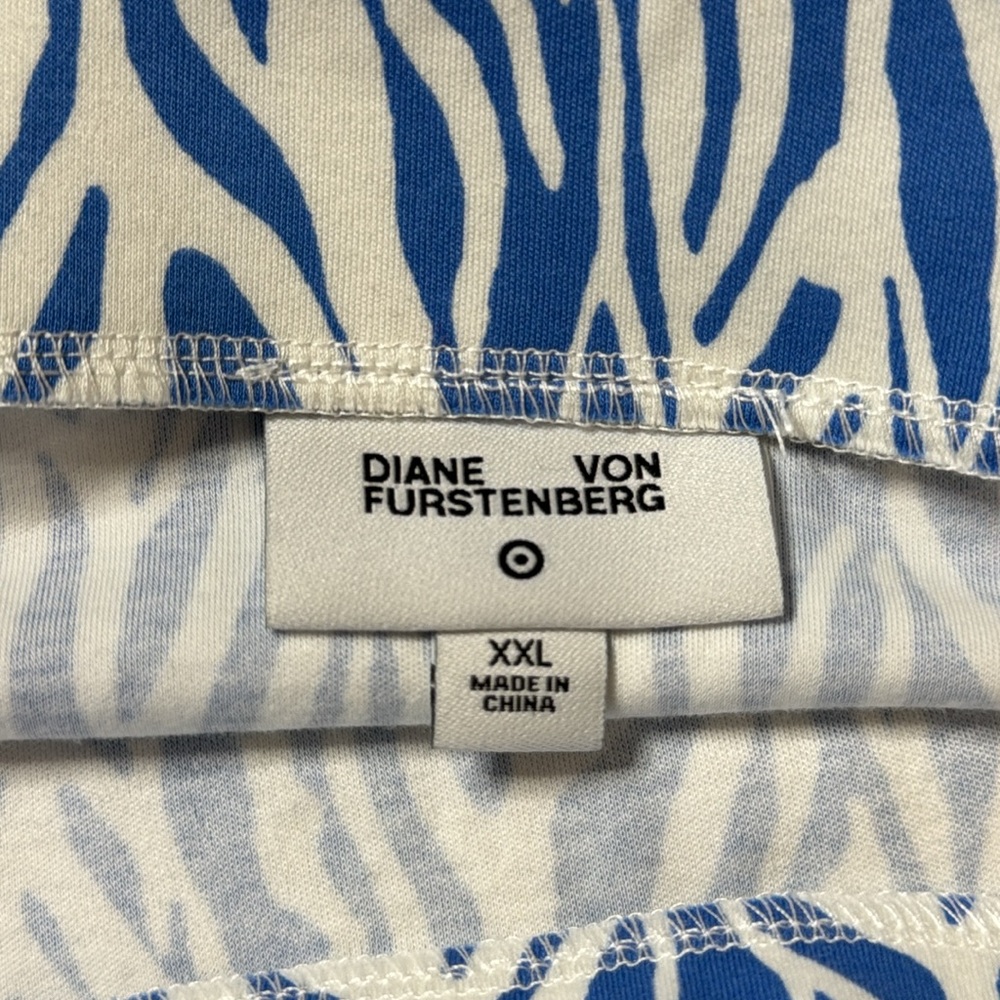 TARGET X DVF DIANE VON FURSTENBERG SEA TWIG A LINE PLUS SIZE MIDI SKIRT **NWT** - Picture 8 of 10
